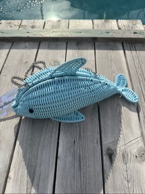 Tommy Bahama Dolphin Purse NWT